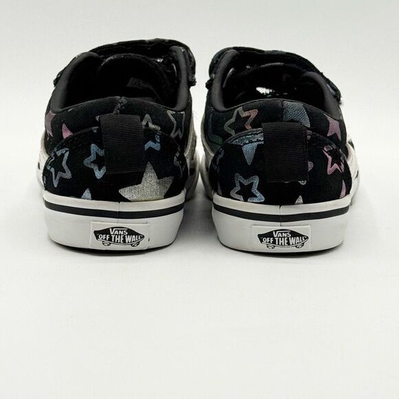 Vans Aplix Irridescent Stars Canvas Sneakers - Toddler US 7 - Picture 4 of 10
